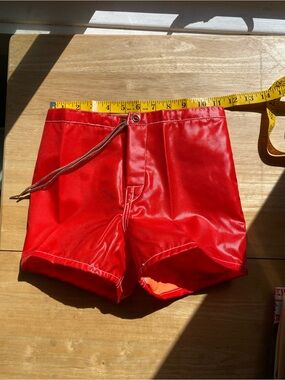 Birdwell Kids Bright Red Swim  Shorts
